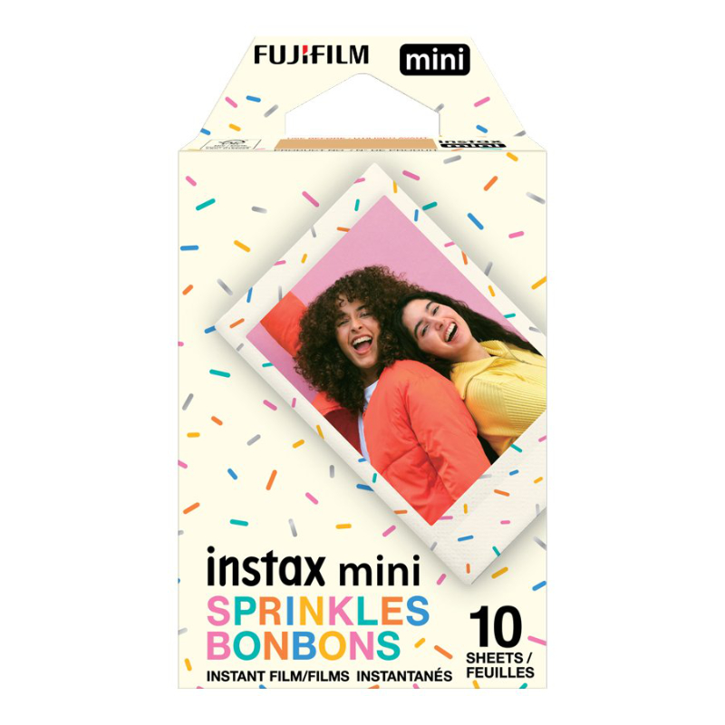 PRE-ORDER: Fujifilm Instax Mini Instant Film - Sprinkles - 10 Sheets