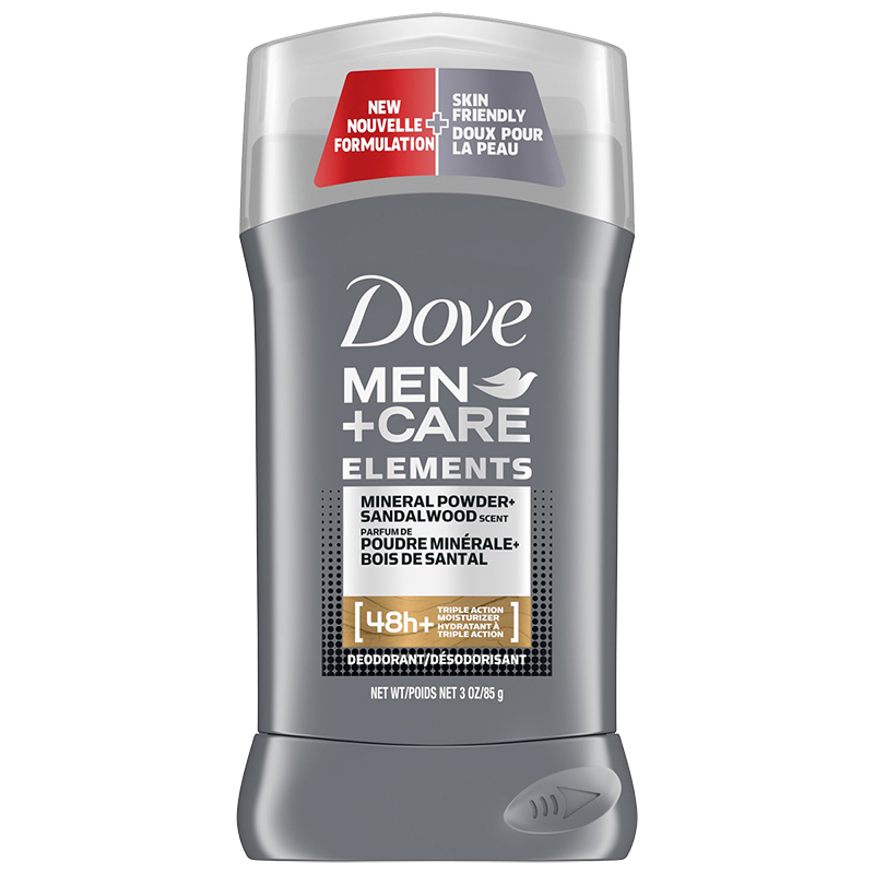 Dove Men+Care Elements Mineral Powder+Sandalwood Deodorant Stick - 85g ...