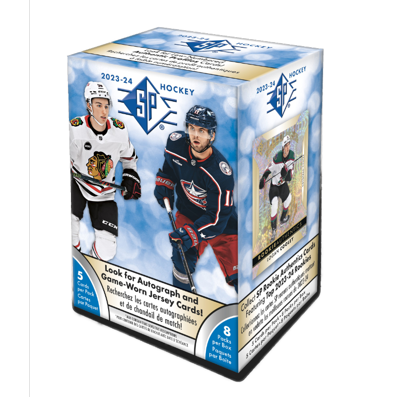 2023-24 NHL SP Hockey Trading Card Blaster Box