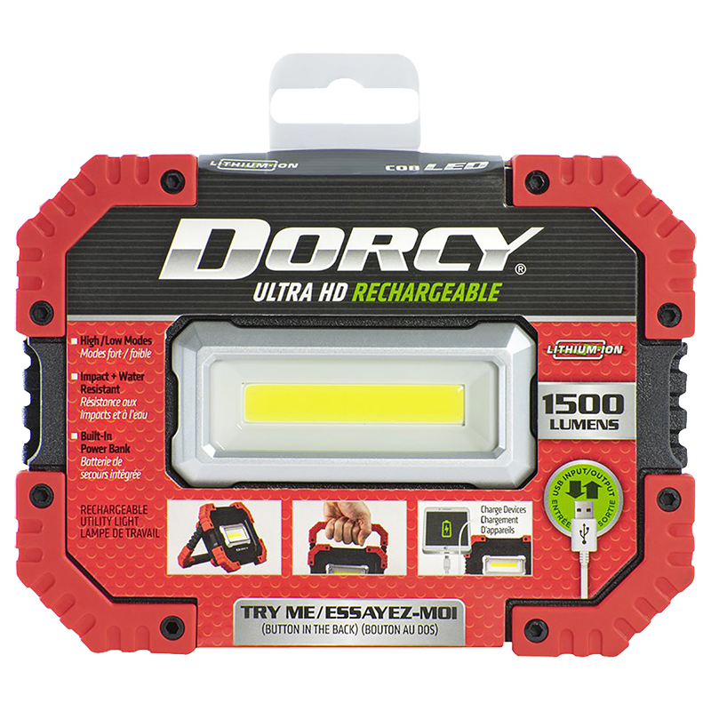 Dorcy Ultra HD Rechargeable Light and Power Bank - 41-4336