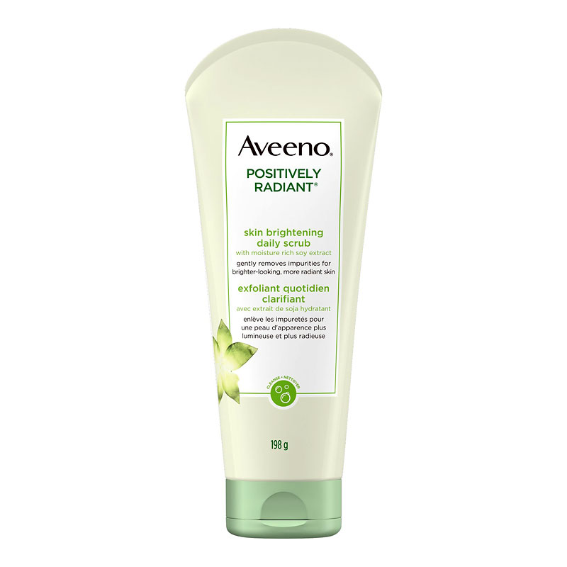 Aveeno Positively Radiant Skin Brightening Daily Scrub - 198g