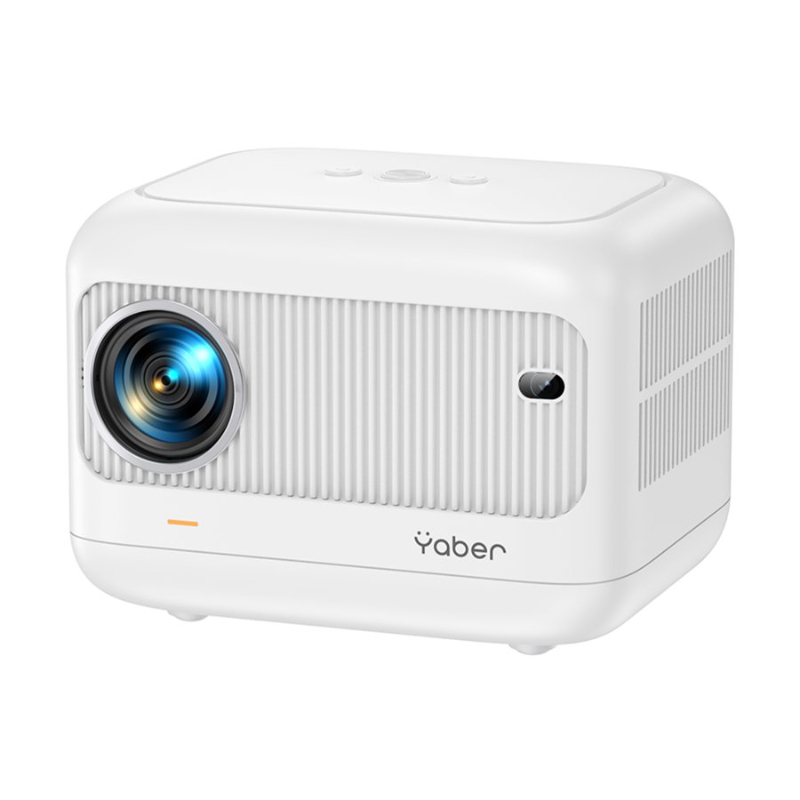 YABER e1 Full HD Portable LCD Projector - White - CCK02204