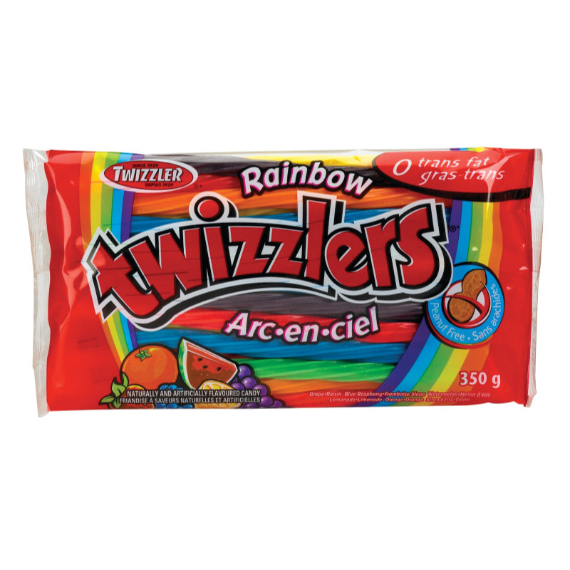 Twizzlers Rainbow Twists - 350g