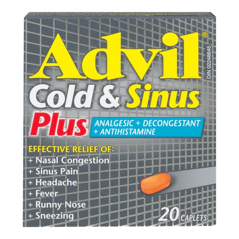 Advil Cold & Sinus Plus 20's London Drugs