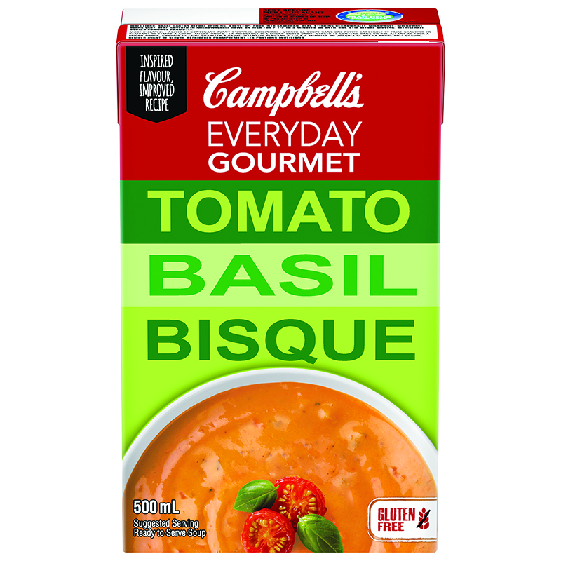 Campbells Everyday Gourmet Soup Tomato Basil Soup 500ml London Drugs