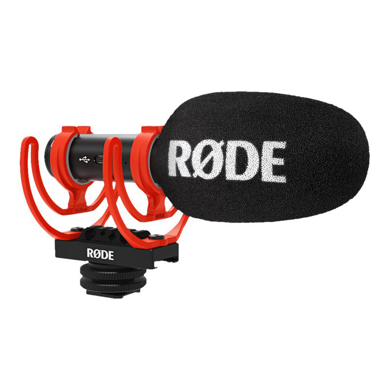 Rode VideoMic GO II Lightweight On-Camera Microphone - Black - ROD-VIDEOMICGO2