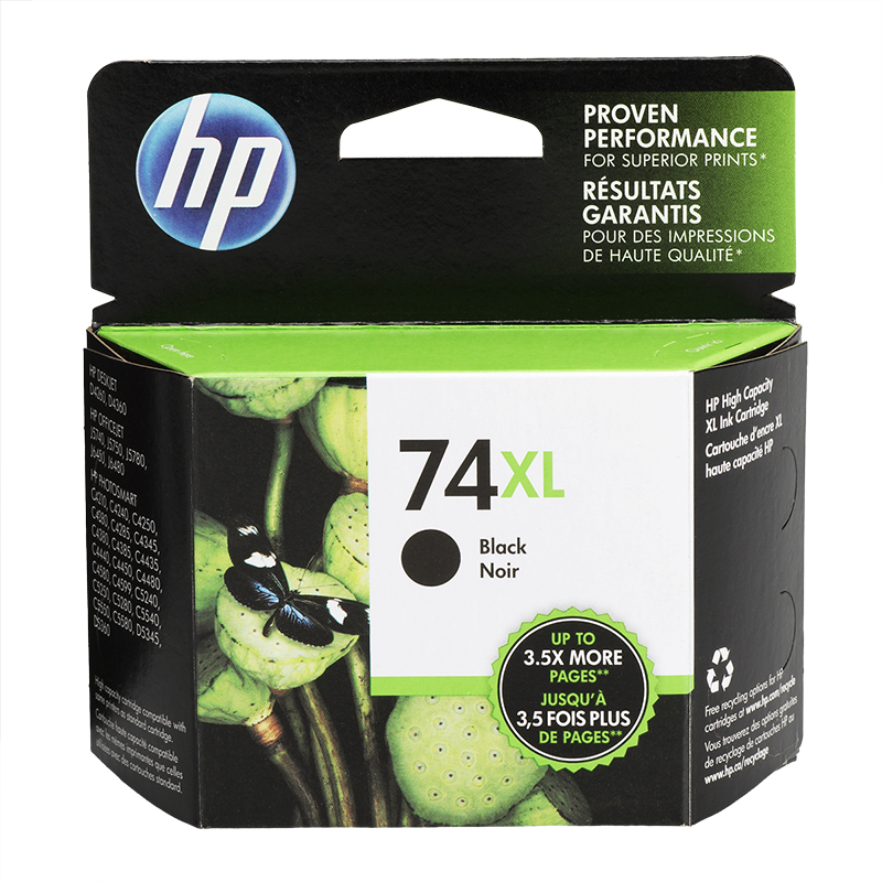 Hp 74xl Ink Cartridge Black London Drugs 