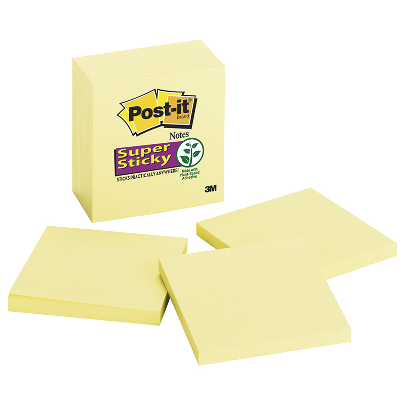 3M Post-It Notes - Canary Yellow