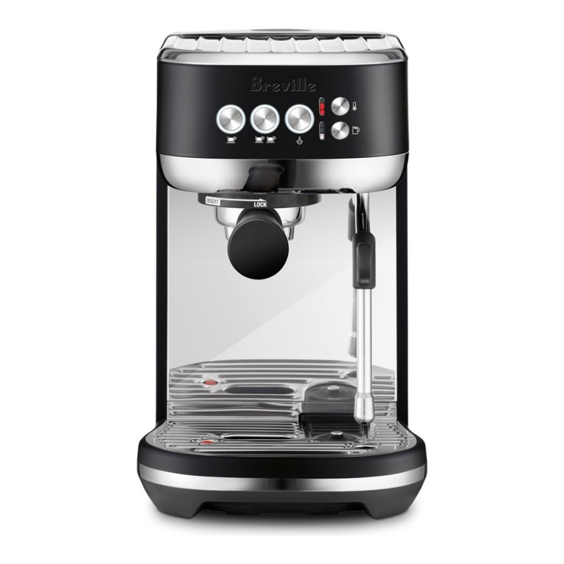 Breville the Bambino Plus Coffee Machine with Frother - Black Truffle - BES500BTR1BCA1