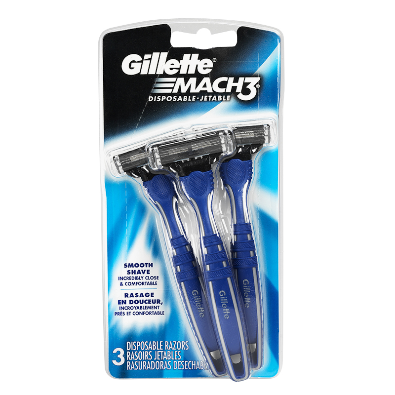 Gillette Mach3 Disposable - Smooth Shave - 3 razors
