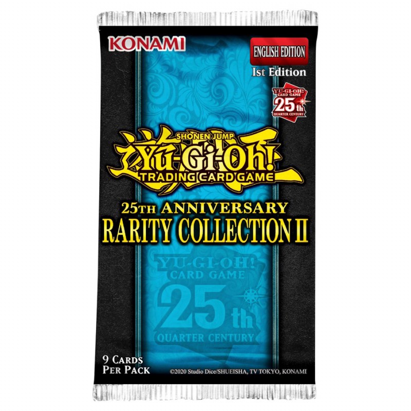 Yu-Gi-Oh! Trading Card Game: 25th Anniversary Rarity Collection II Booster Pack - 9 Cards