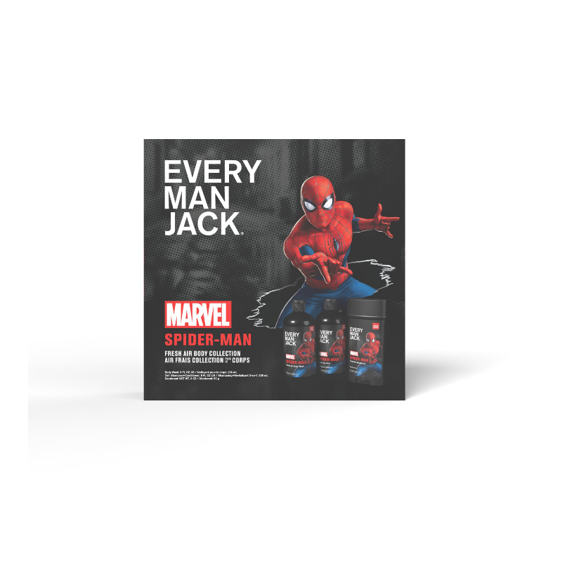 Every Man Jack Body Gift Set - Marvel Spider-Man