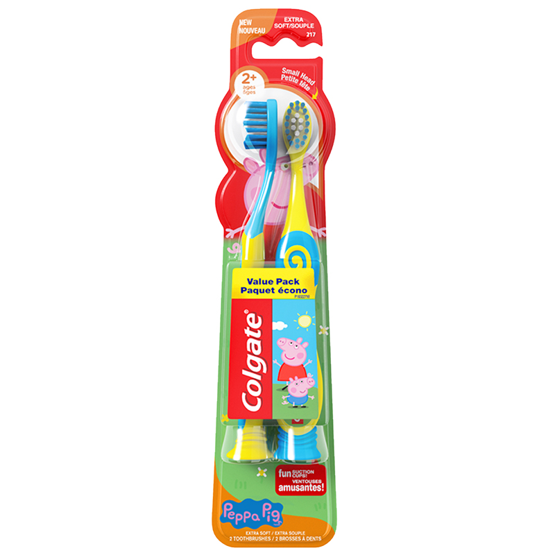 Colgate Toothbrush Value Pack - Peppa Pig - 2s