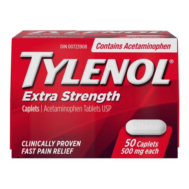 Tylenol Extra Strength Caplets 50 S London Drugs