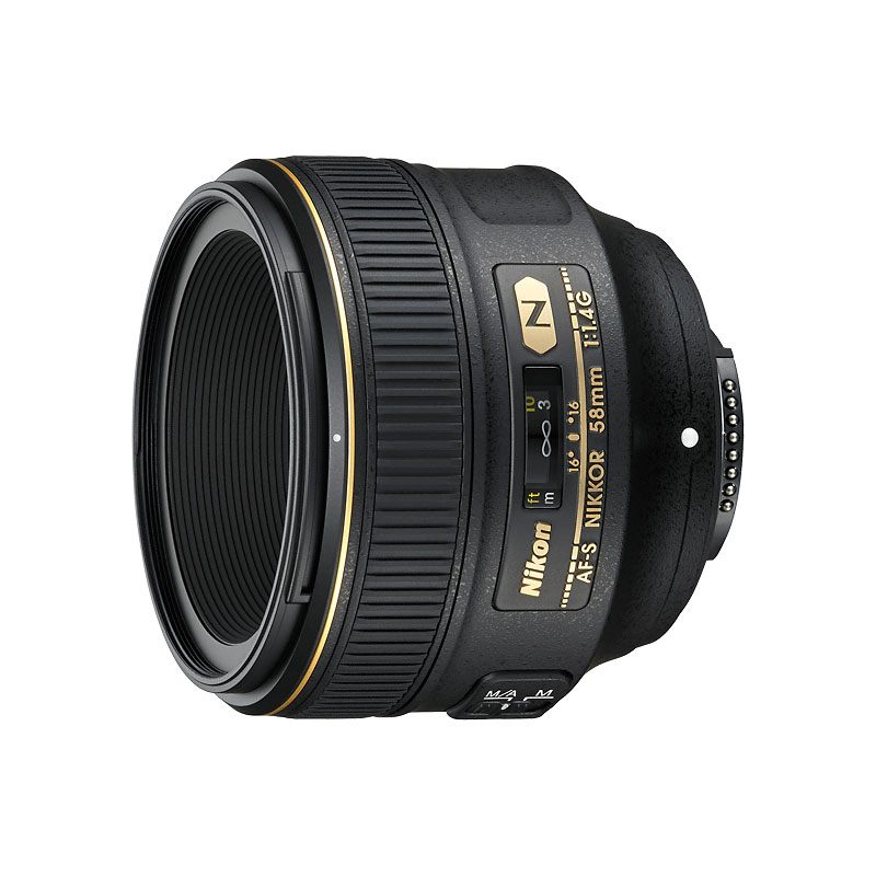 Nikon AF-S 58mm F1.4G Lens - 2210