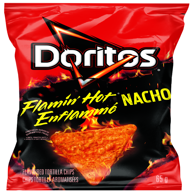 Doritos Tortilla Chips - Flamin' Hot Nacho - 65g