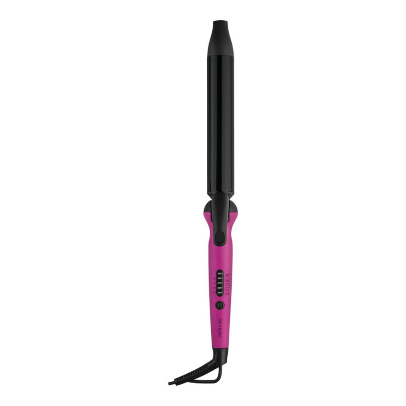 Revlon Easy Heat Curling Iron - Deep Pink/Black - RVIR1197F