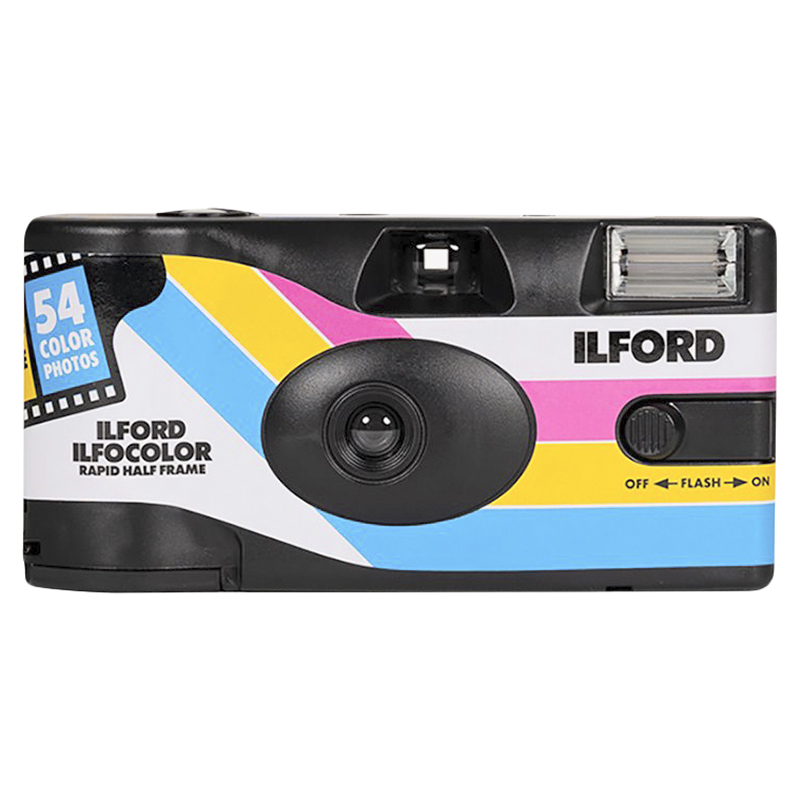 Ilford ILFOCOLOR Rapid Retro Single Use Camera - 54 exposures