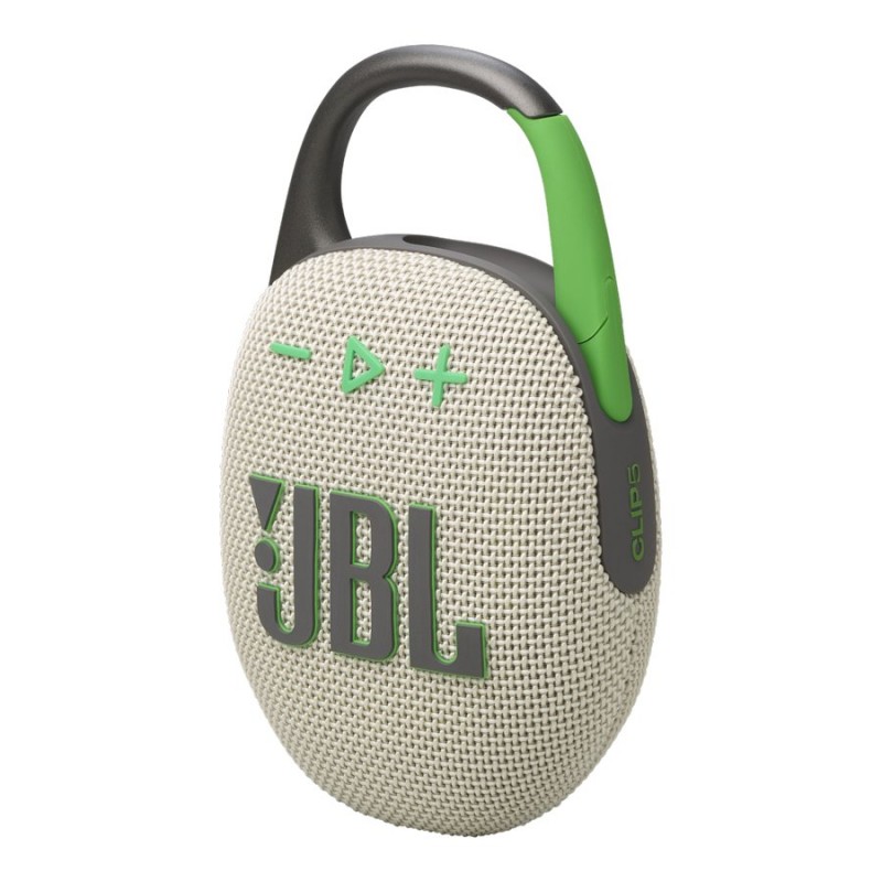 JBL Clip 5 Portable Bluetooth Speaker - Sand - JBLCLIP5SANDAM