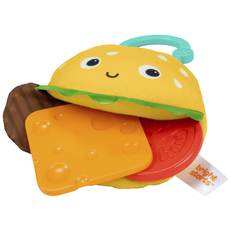 Bright Starts Cheeseburger Teether Toy