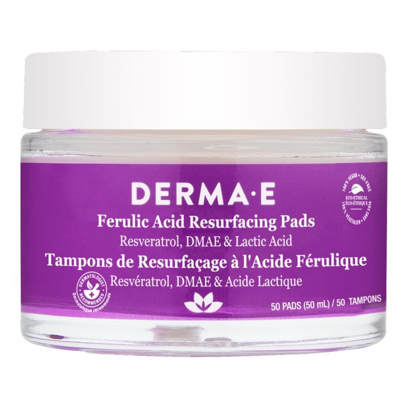 DEerma E Ferulic Acid Resurfacing Pads 50s