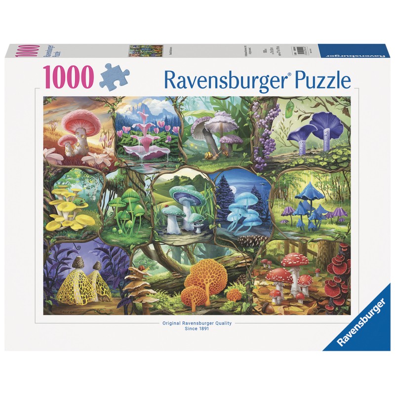 Ravensburger Beautiful Mushrooms - 1000pce