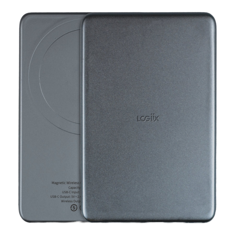 LOGiiX Piston Power Mag Slim 5000mAh MagSafe Power Bank - Blue - LGX-13785