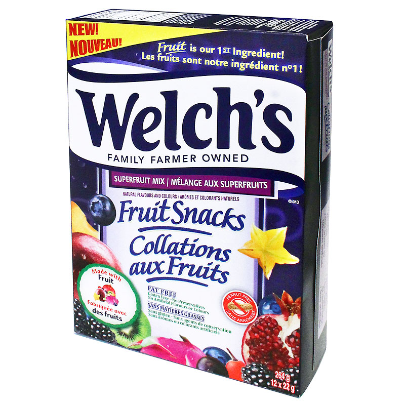 Welch's Superfruit Mix Fruit Snacks - 264g | London Drugs