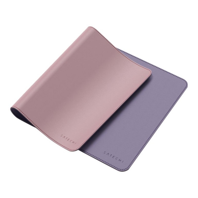 Satechi Dual Sided Eco-Leather Deskmate - Pink/Purple