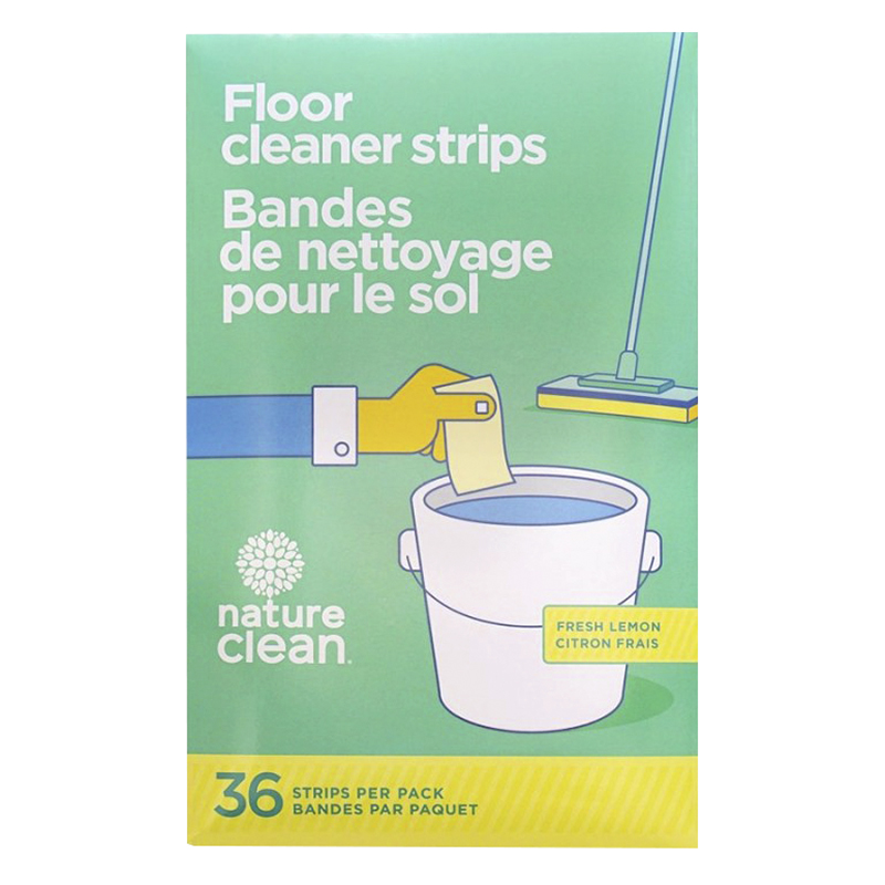 Nature Clean Floor Cleaner Strips - Fresh Lemon - 36's