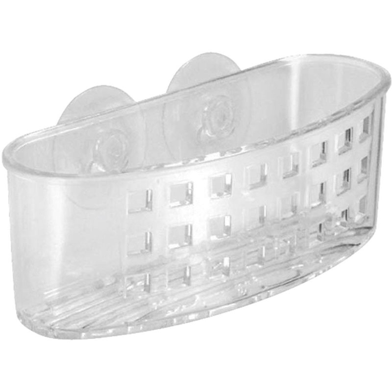 InterDesign Suction Bath Caddy - Clear