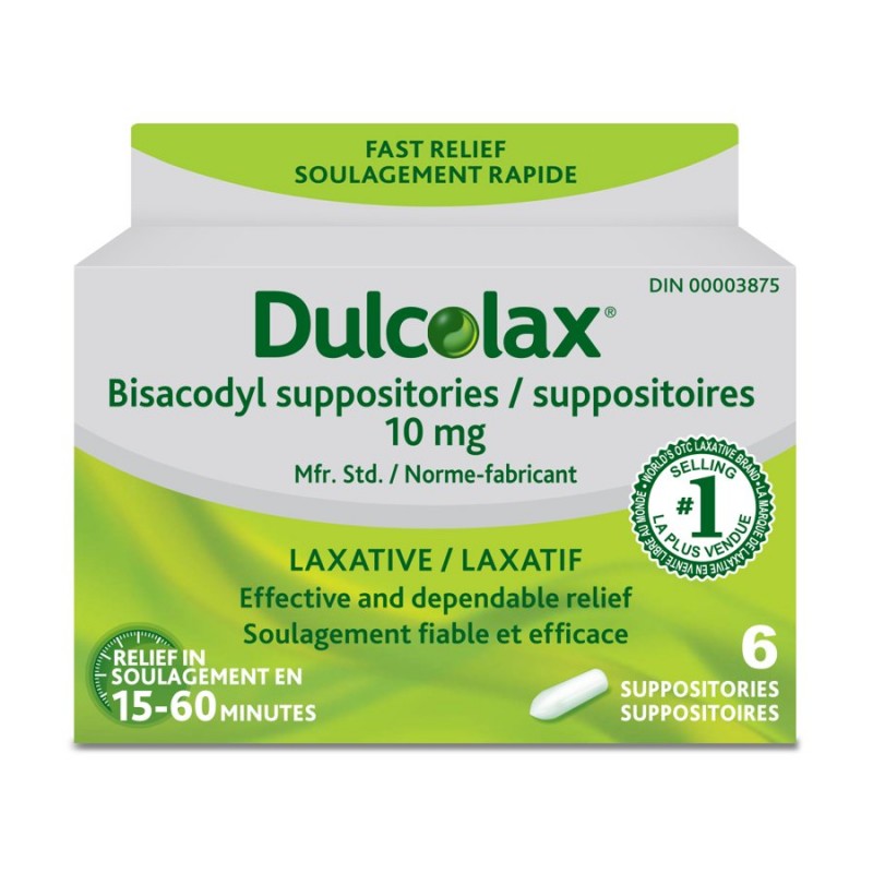 Buy Dulcolax 10mg Suppositories