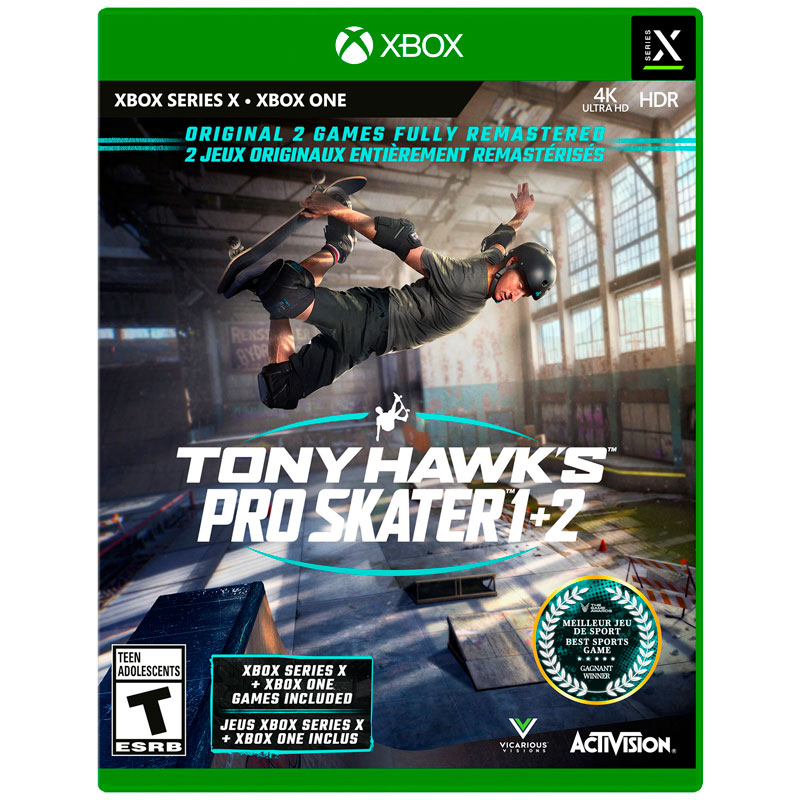 Xbox Series X Tony Hawk's Pro Skater 1+2