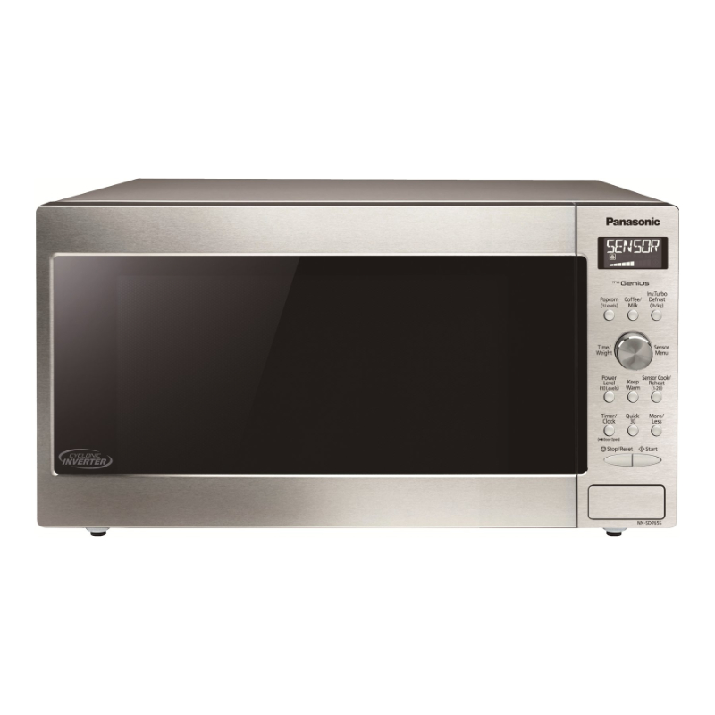 Panasonic Genius cu ft. Microwave Oven - Stainless Steel/Silver