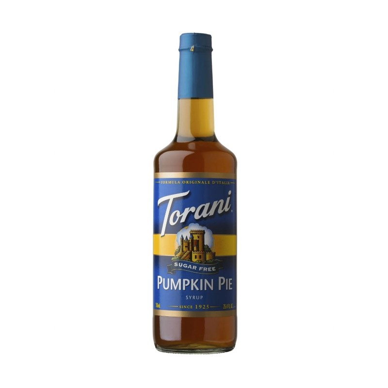 Torani Sugar Free Syrup - Pumpkin Pie - 750ml