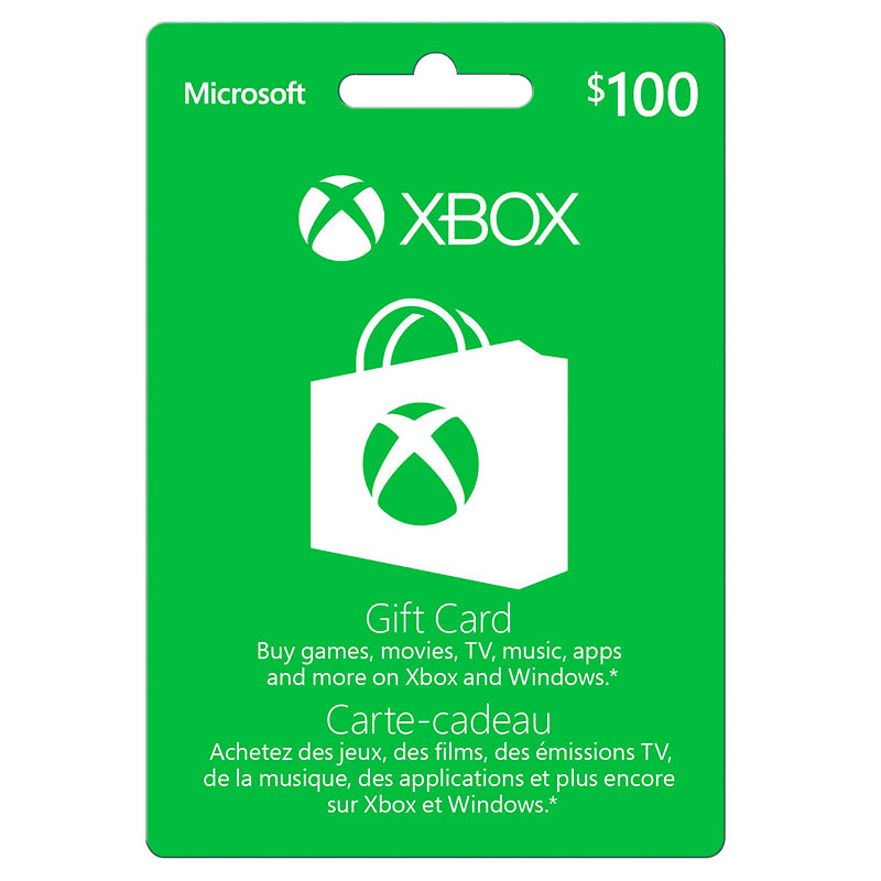 how much is xbox gift card