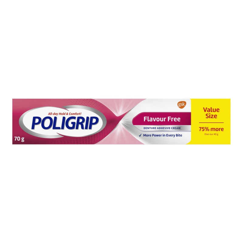 POLIGRIP Denture Adhesive - 70g