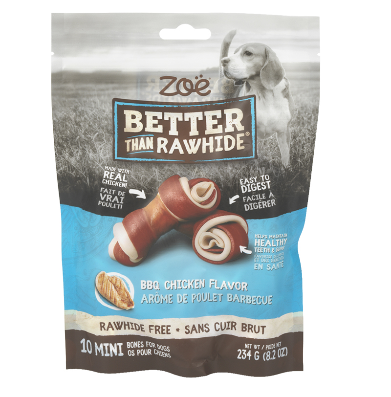 ZOE Better than Rawhide - BBQ Chicken - 10 pack - 234g