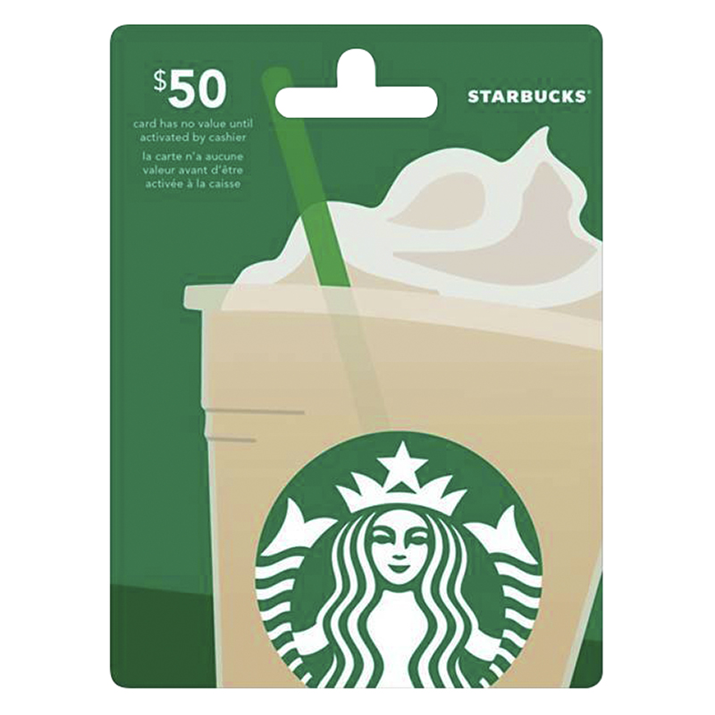 Starbucks Gift Card - $50