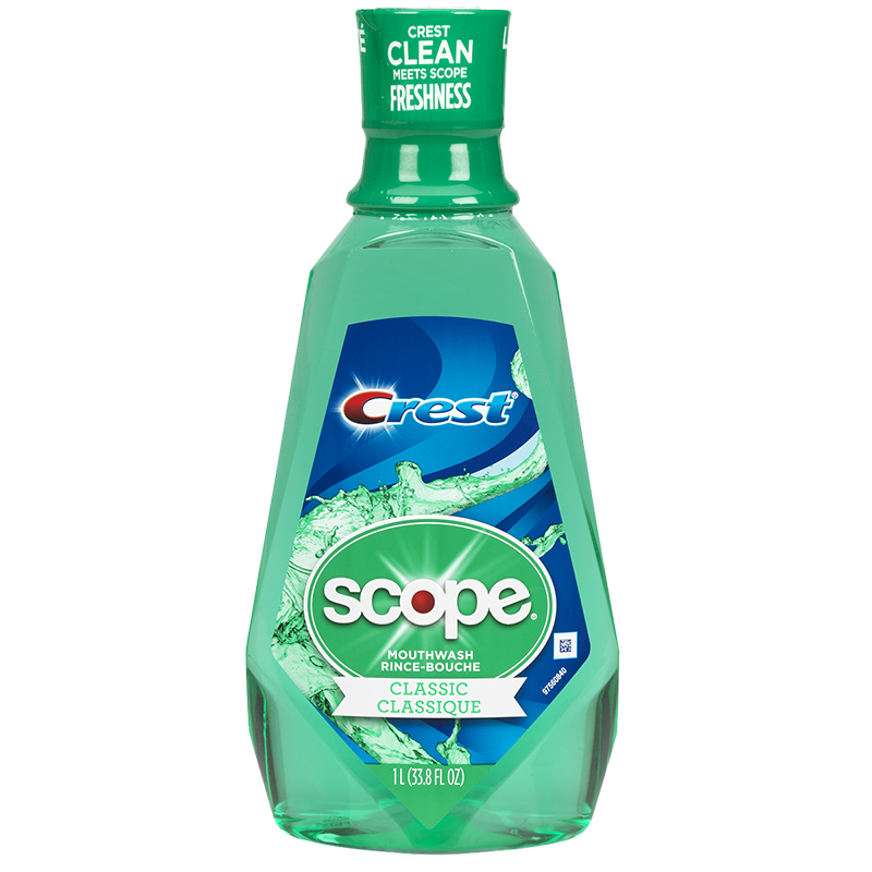 Crest Scope Mouthwash - Classic - 1litre