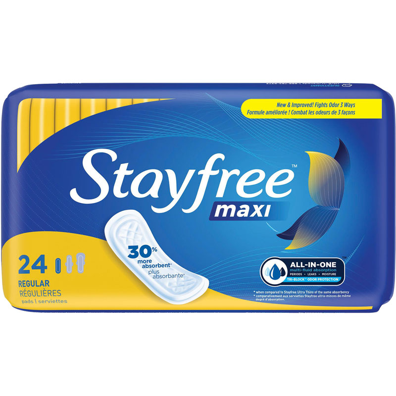 Stayfree® Ultra Thin Super Long Pads with Wings Reviews 2024