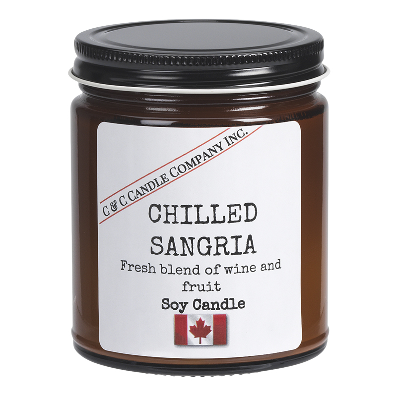 C&C Soy Jar Candle - Chilled Sangria - 9oz