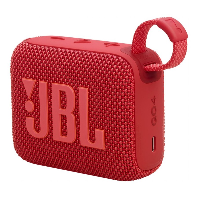 JBL Go 4 Portable Bluetooth Speaker - Red - JBLGO4REDAM