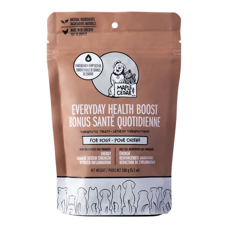 Maple & Cedar Dog Treats - Everyday Health Boost - 150g