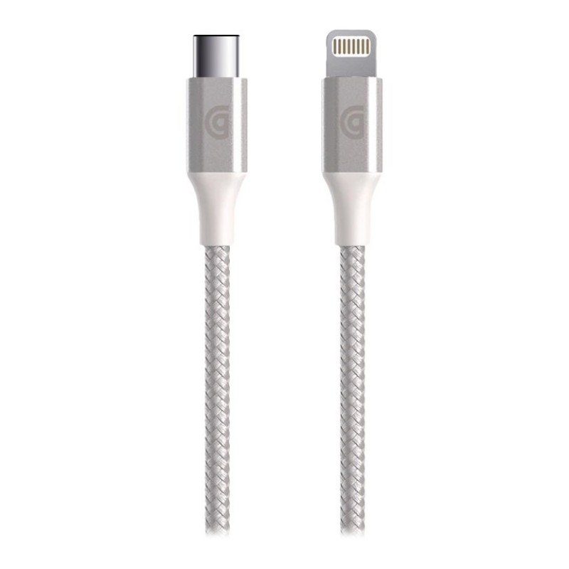 Griffin Premium USB-C to Lightning Cable - Silver - 1.52m