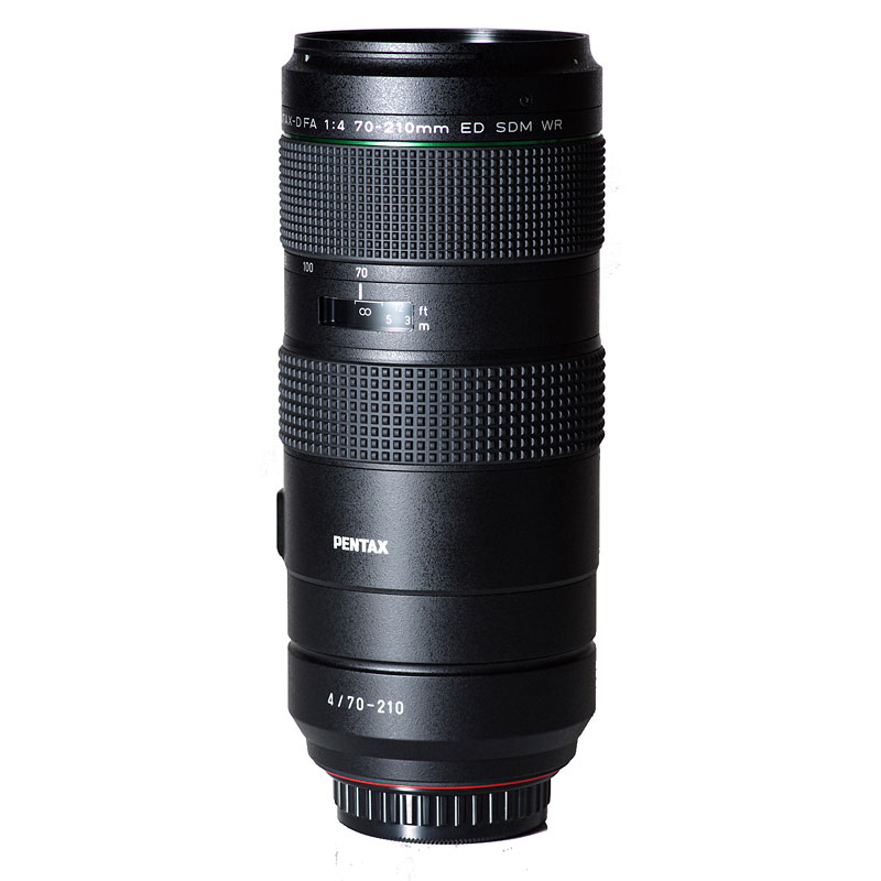 Pentax-D FA 70-210mm F4 ED SDM WR Lens - 21217