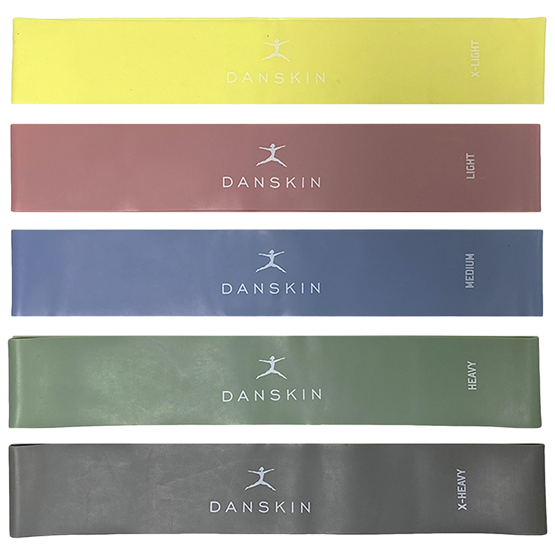 Danskin Mini Latex Loops - Assorted - 5 Pack