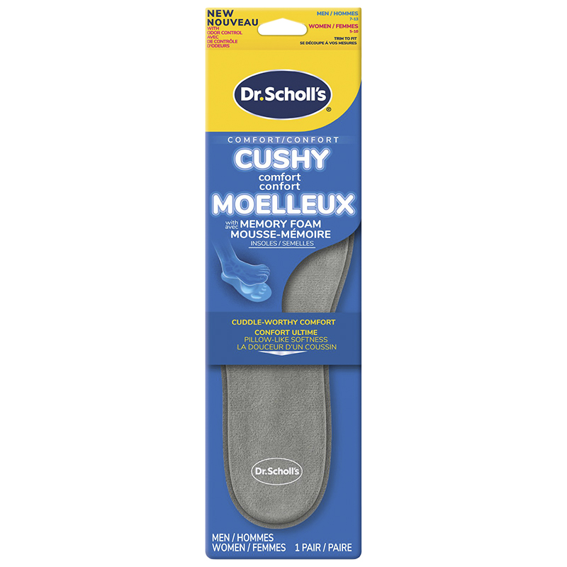 Dr. Scholl's Cushy Comfort Insoles - Unisex - 1 pair