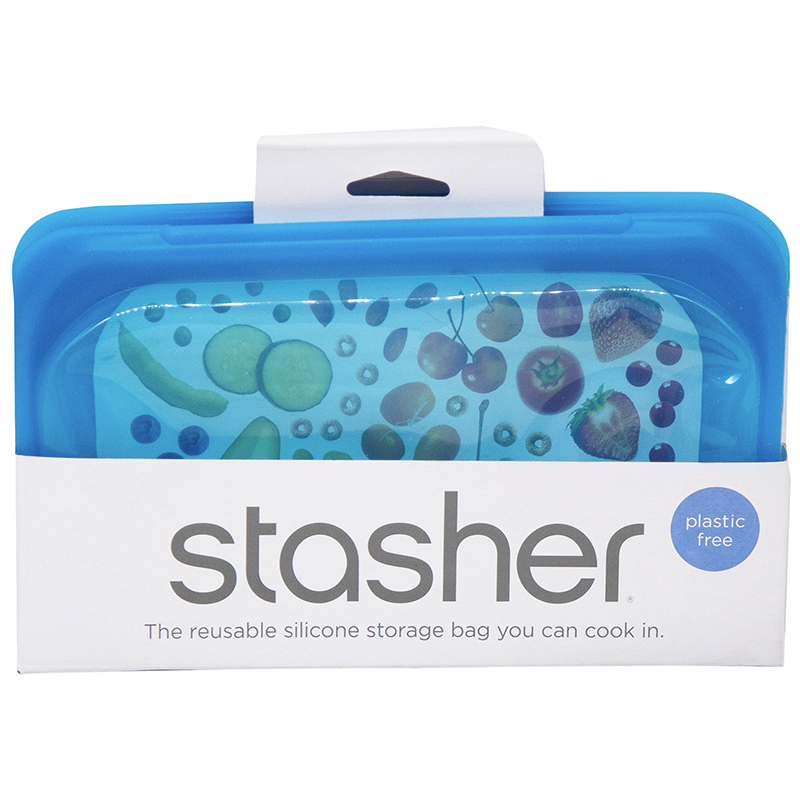 Stasher Reusable Silicone Snack Storage Bag