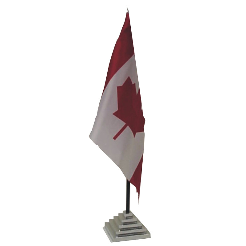 Canada Fabric Flag with Stand